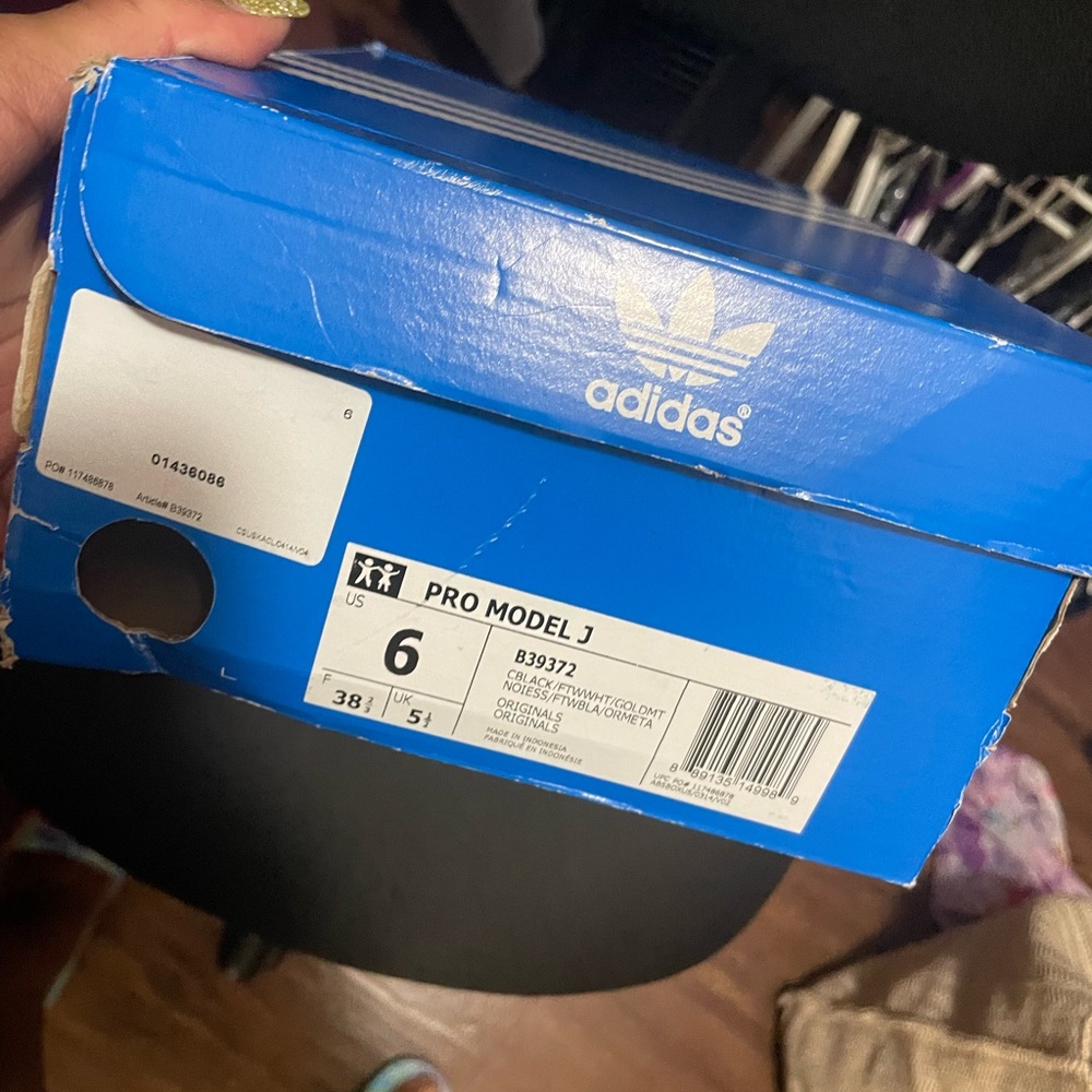 Black high top adidas